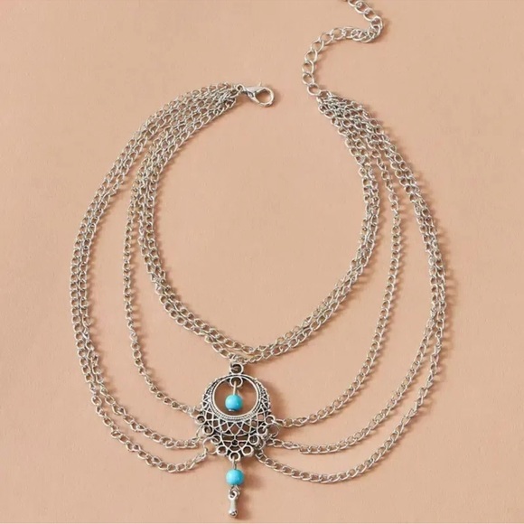 Turquoise Anklet - Picture 3 of 6